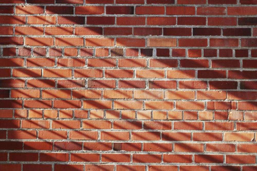 detail of a brick wall