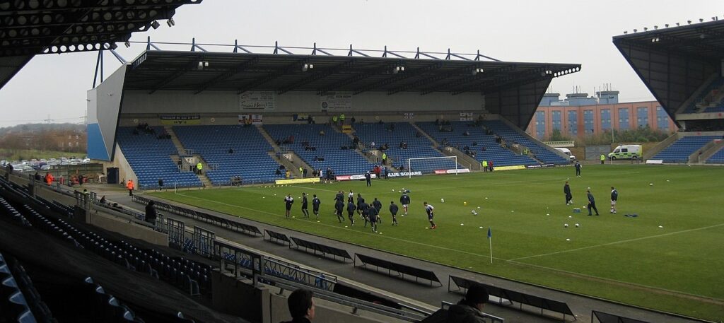 East Stand at Kassam Stadium